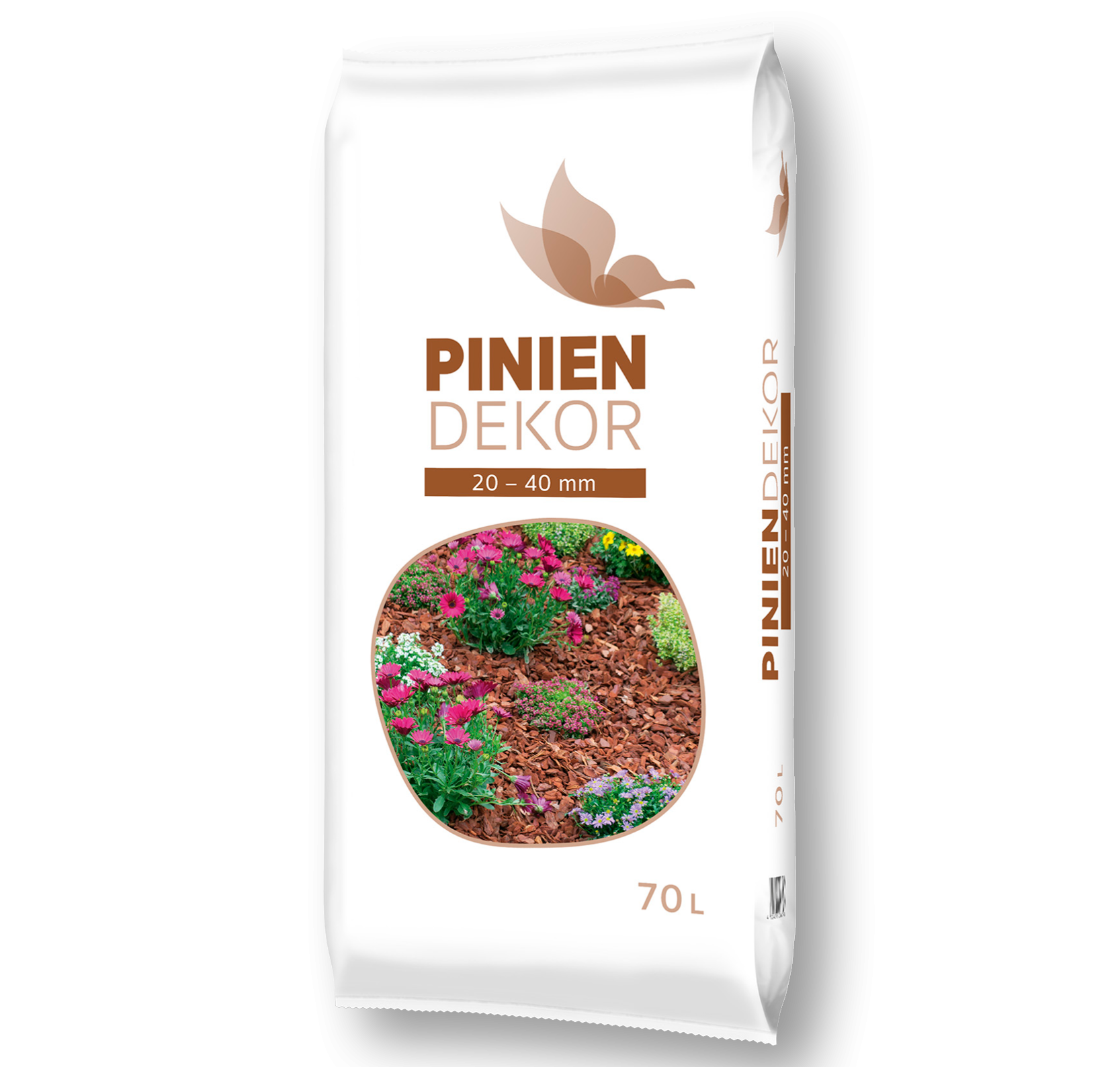 Piniendekor Körnung: 20 – 40 mm