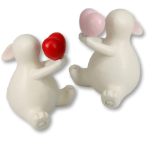 Hase mit Herz 