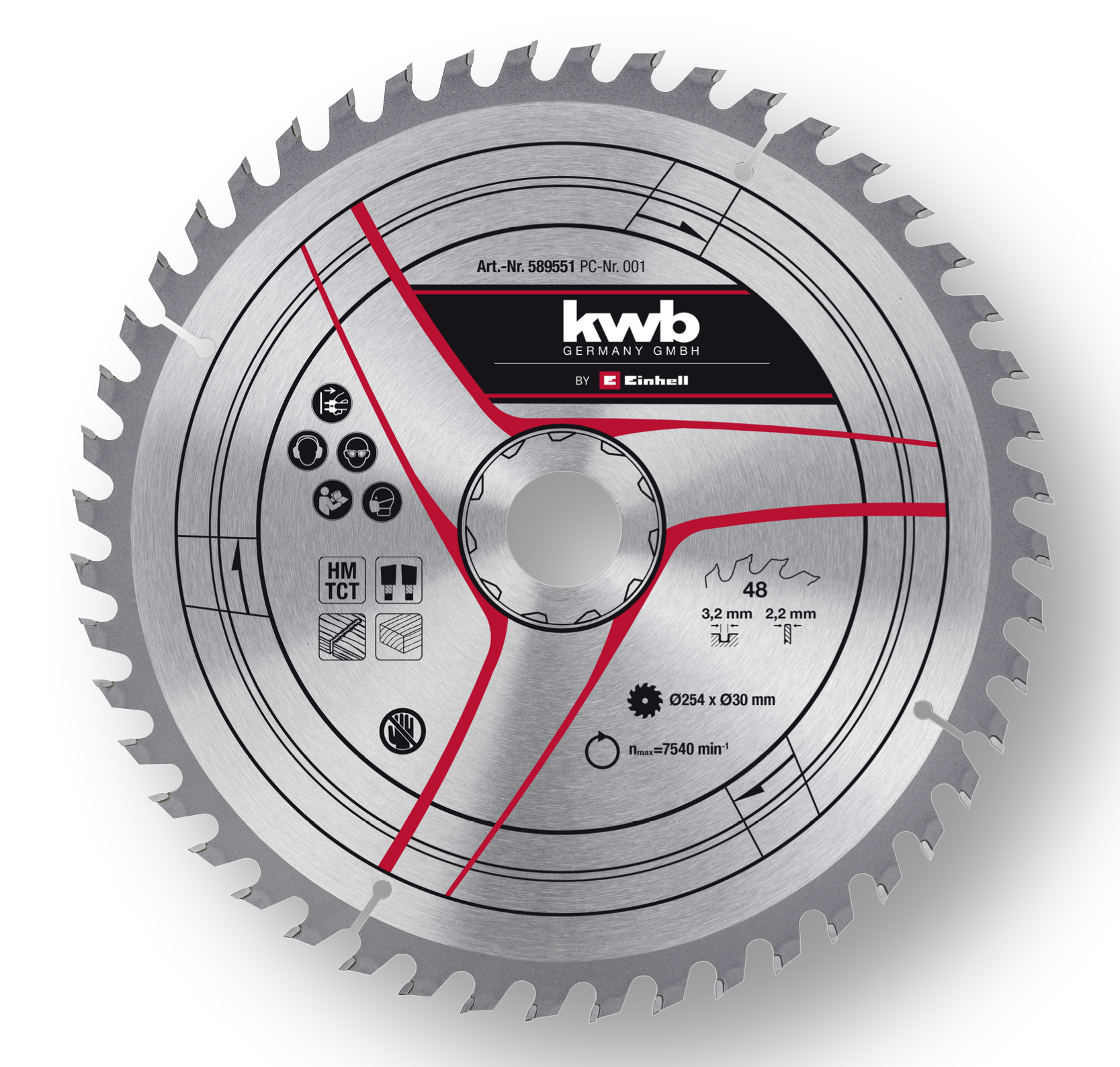 Ersatzsägeblatt für Einhell Tischkreissäge »TC-TS 2000 U«