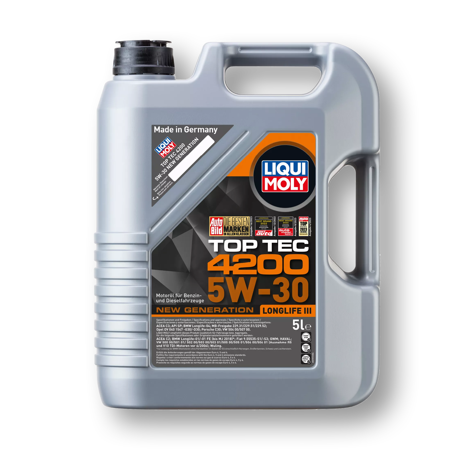 LIQUI MOLY Leichtlauf-Motoröl »Top Tec 4600 5W-30«