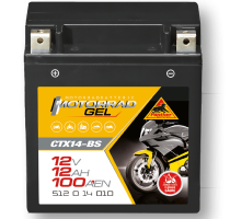Panther Motorrad-Gel-Batterie »14Ah CTX14-BS«