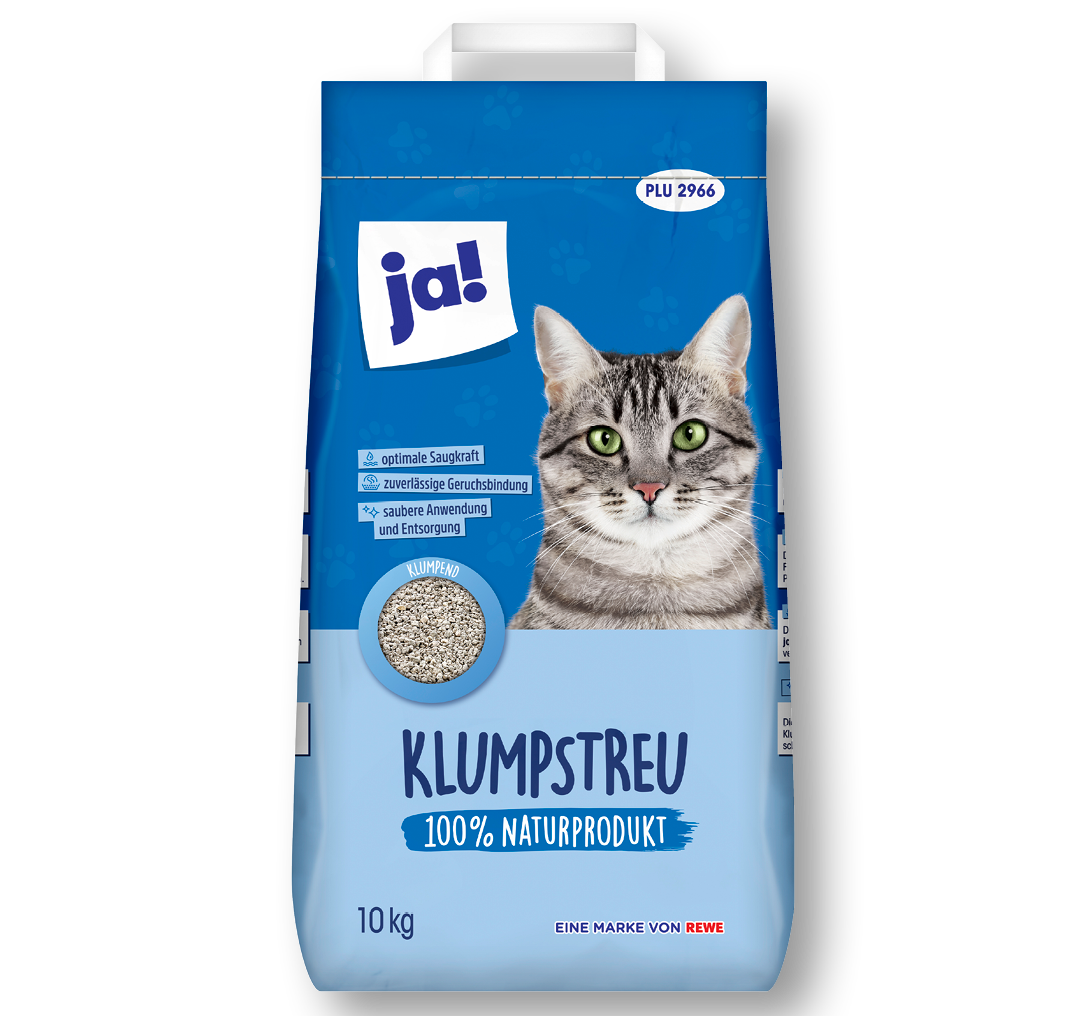ja! Klumpstreu für Katzen