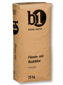 Fliesen- und Baukleber frostsicher 25 kg