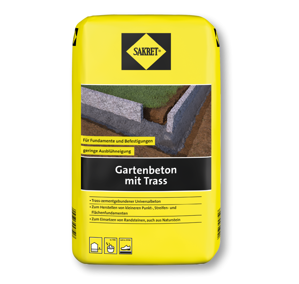 Sakret-Gartenbeton