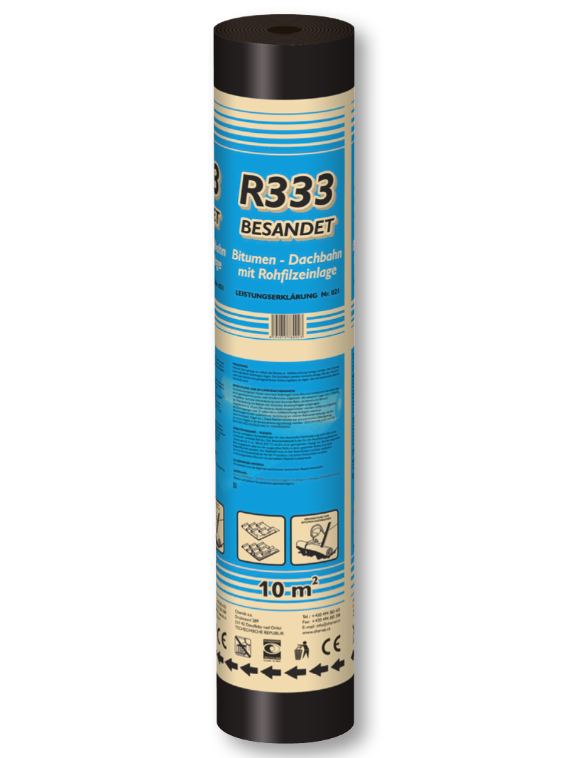 Dachpappe »R 333« besandet