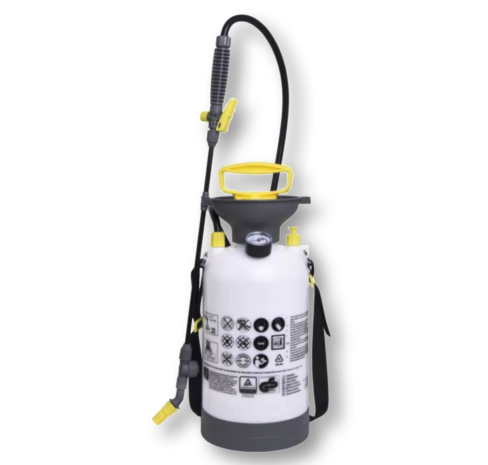 Drucksprüher mit Messgerät