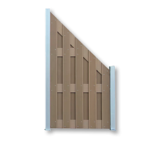 Zaunserie WPC-Alu