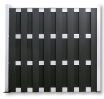 Zaunserie WPC-Alu