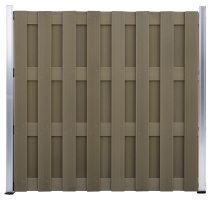 Zaunserie WPC-Alu