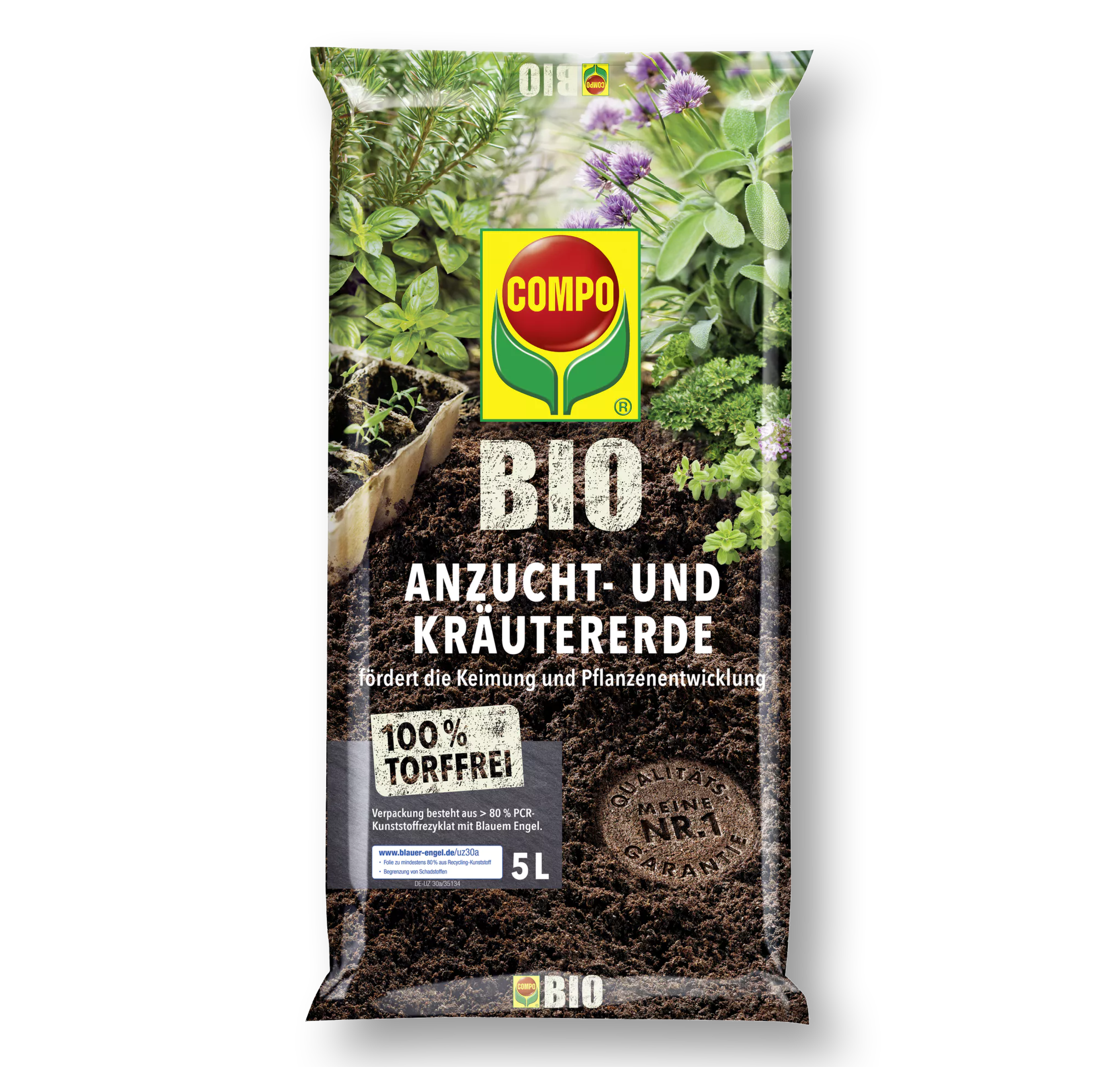 COMPO® Bio-Anzucht- und Kräutererde