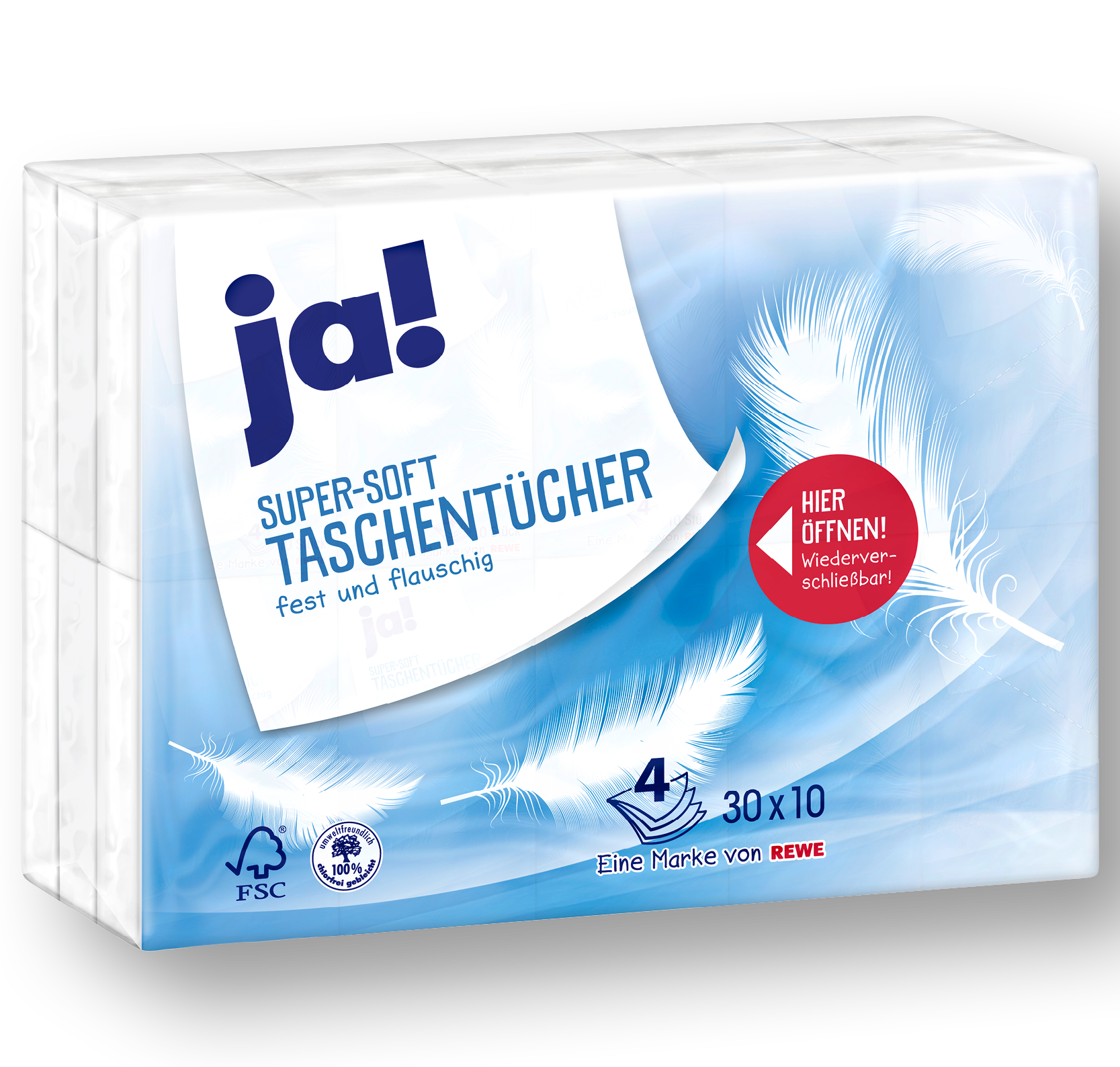 »ja!« Taschentücher