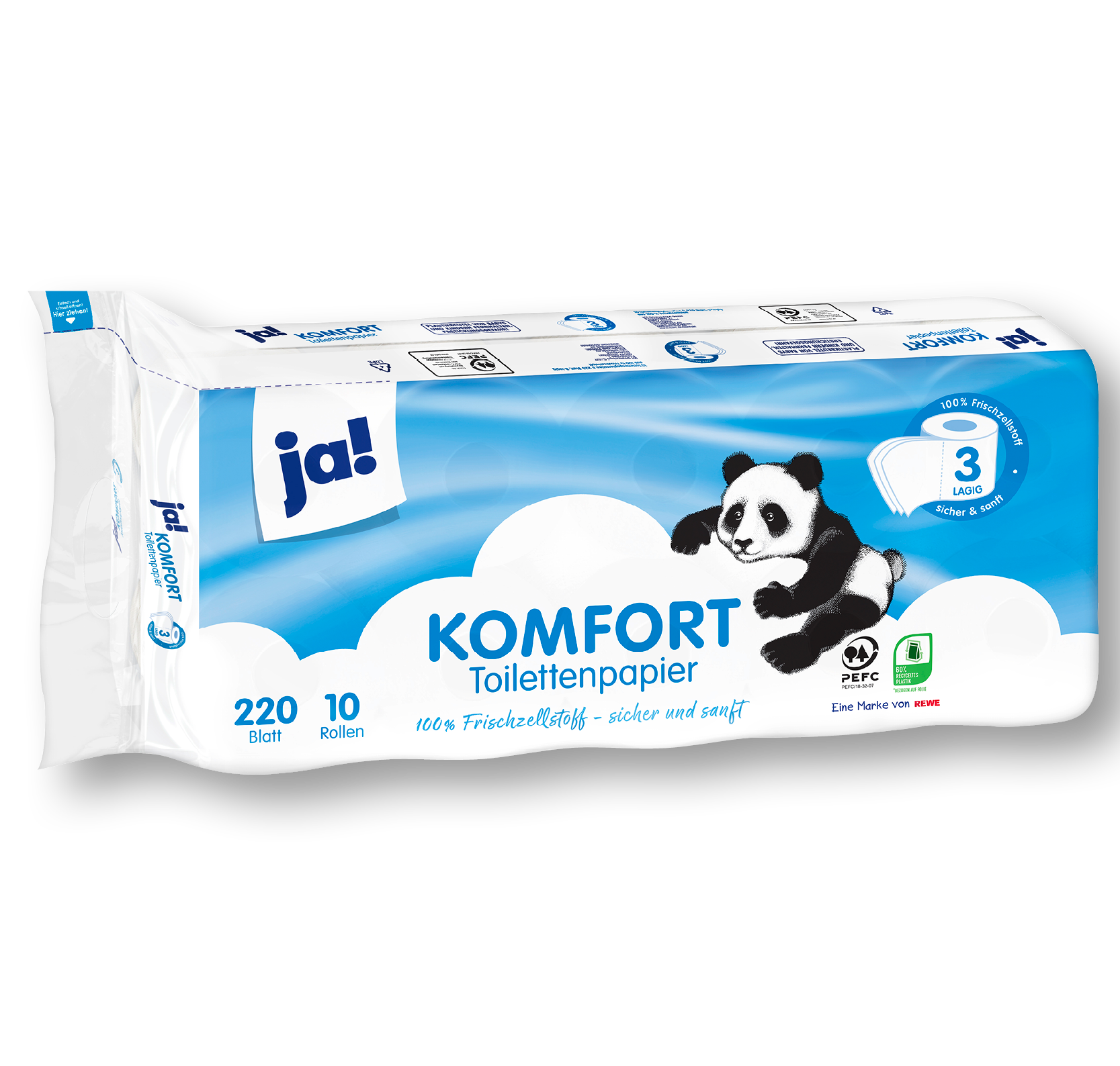 »ja!« Toilettenpapier