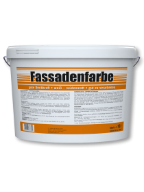 Fassadenfarbe weiß