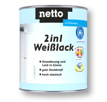 netto 2in1 Weißlack