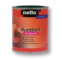 netto Buntlack auf Kunstharzbasis