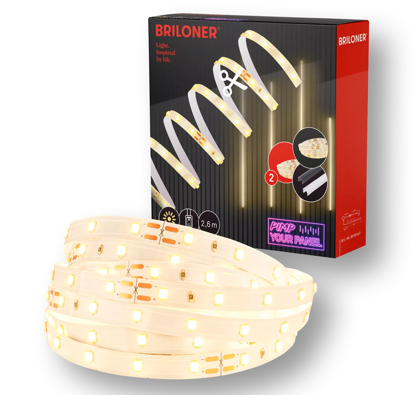 Akustik-Paneel-Beleuchtung »Pimp your Panel«