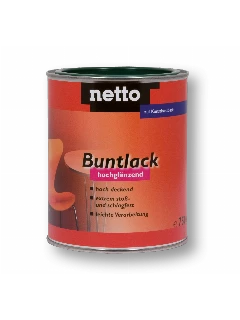netto Buntlack auf Kunstharzbasis